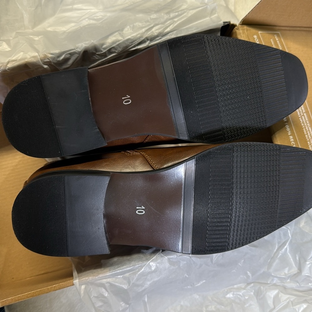 Vance Co Men’s Wide Chelsea Boots-10 Wide - Picture 5 of 8